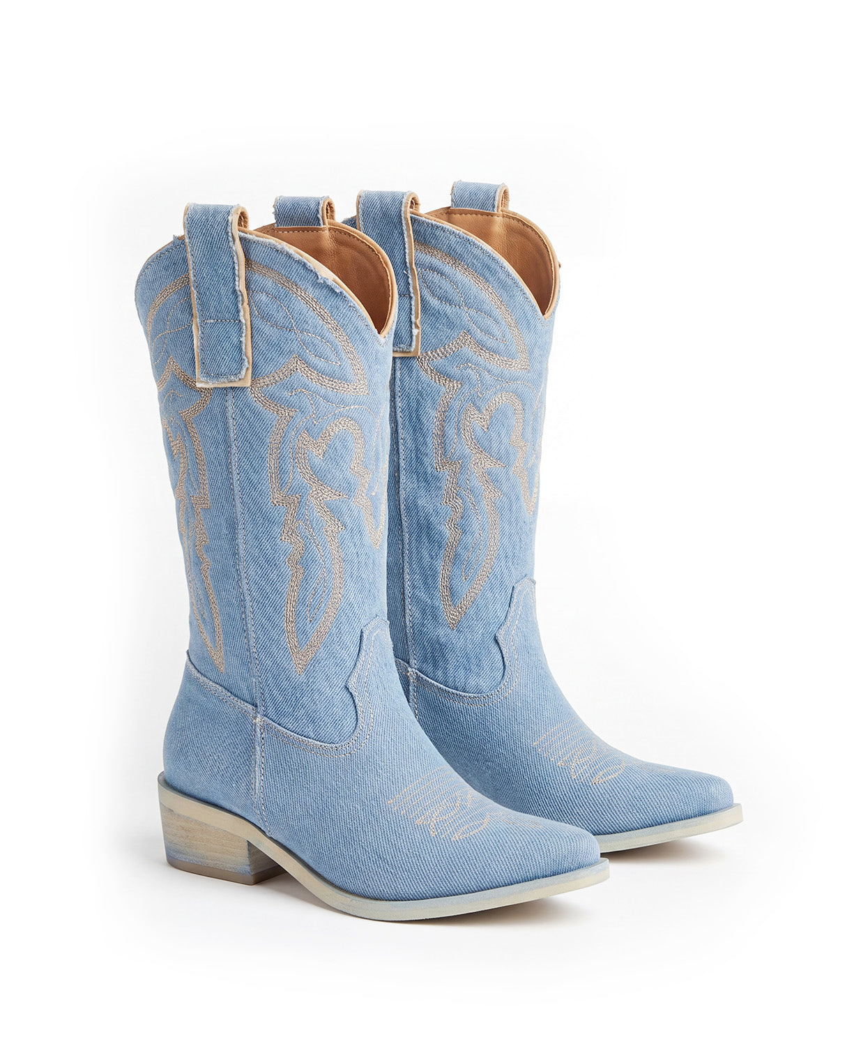 Jammers Stivale Nabuk in Denim per Bambine
