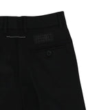 Maison Margiela Kids Pantalone Nero con Logo Unisex