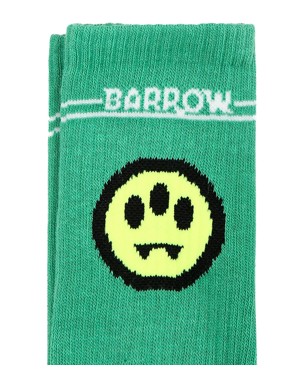 Barrow Kids Calzini Verde con Stampa Smile Florence Kids