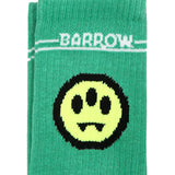 Barrow Kids Calzini Verde con Stampa Smile Florence Kids