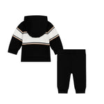 Boss Kids Completo Felpa con Pantalone Neri per Neonati (retro)