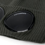 C.P. Company Kids Cappello Khaki con Googles per Bambini