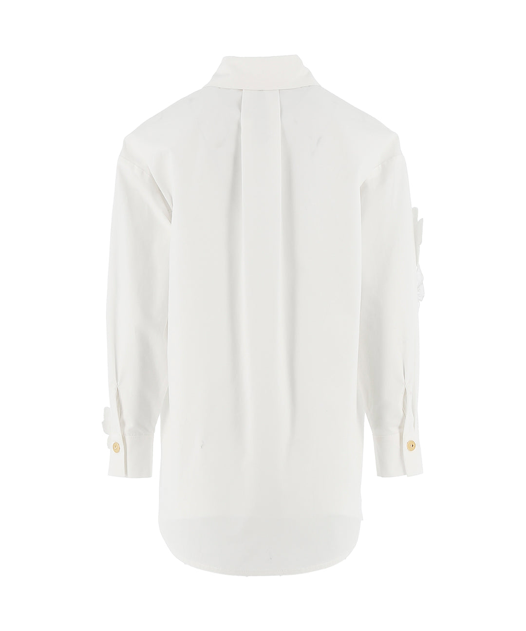 Elisabetta Franchi La Mia Bambina Abito Avorio con Applicazione Fiori per Bambine