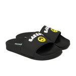 Barrow Kids Ciabatta Nero con Logo per Bambini