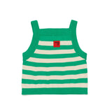 Max & co Top Verde a Righe per Bambine