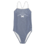 Elisabetta Franchi La Mia Bambina Costume 1pz con Stampa Logo per Bambine