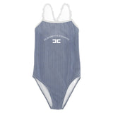 Elisabetta Franchi La Mia Bambina Costume 1pz con Stampa Logo per Bambine