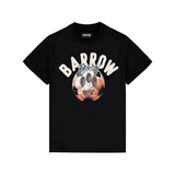 Barrow Kids T-Shirt Nera con Stampa "Barrow" per Bambini