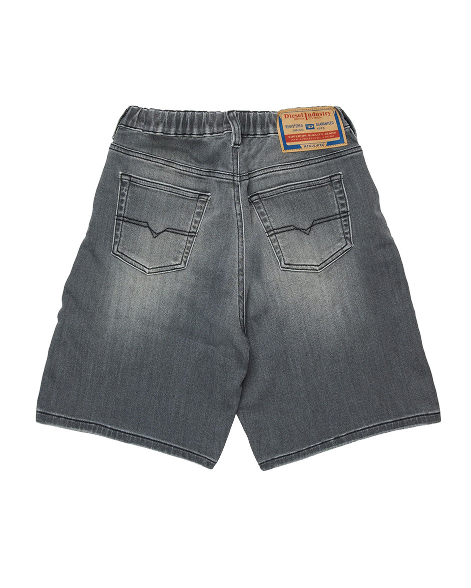 Diesel Kids Bermuda in Denim Scuro per Bambini
