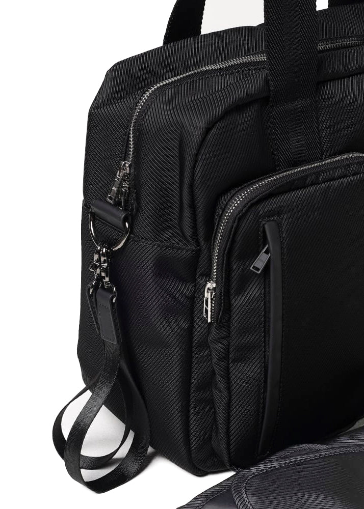 Boss Kids Borsa Mamma Nera con Logo