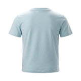 Vicolo Kids T-Shirt Celeste con Logo e Applicazioni per Bambine