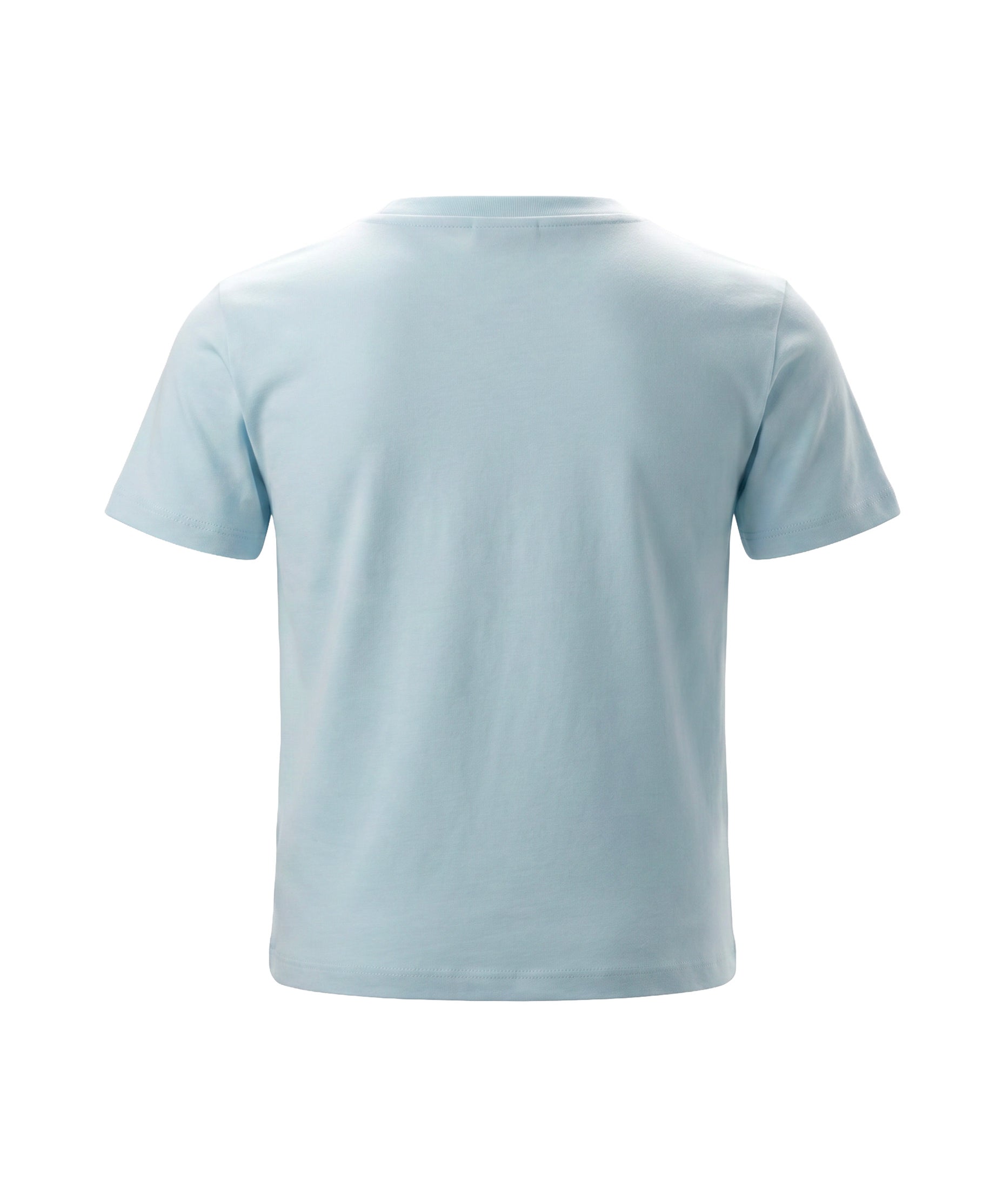 Vicolo Kids T-Shirt Celeste con Logo e Applicazioni per Bambine