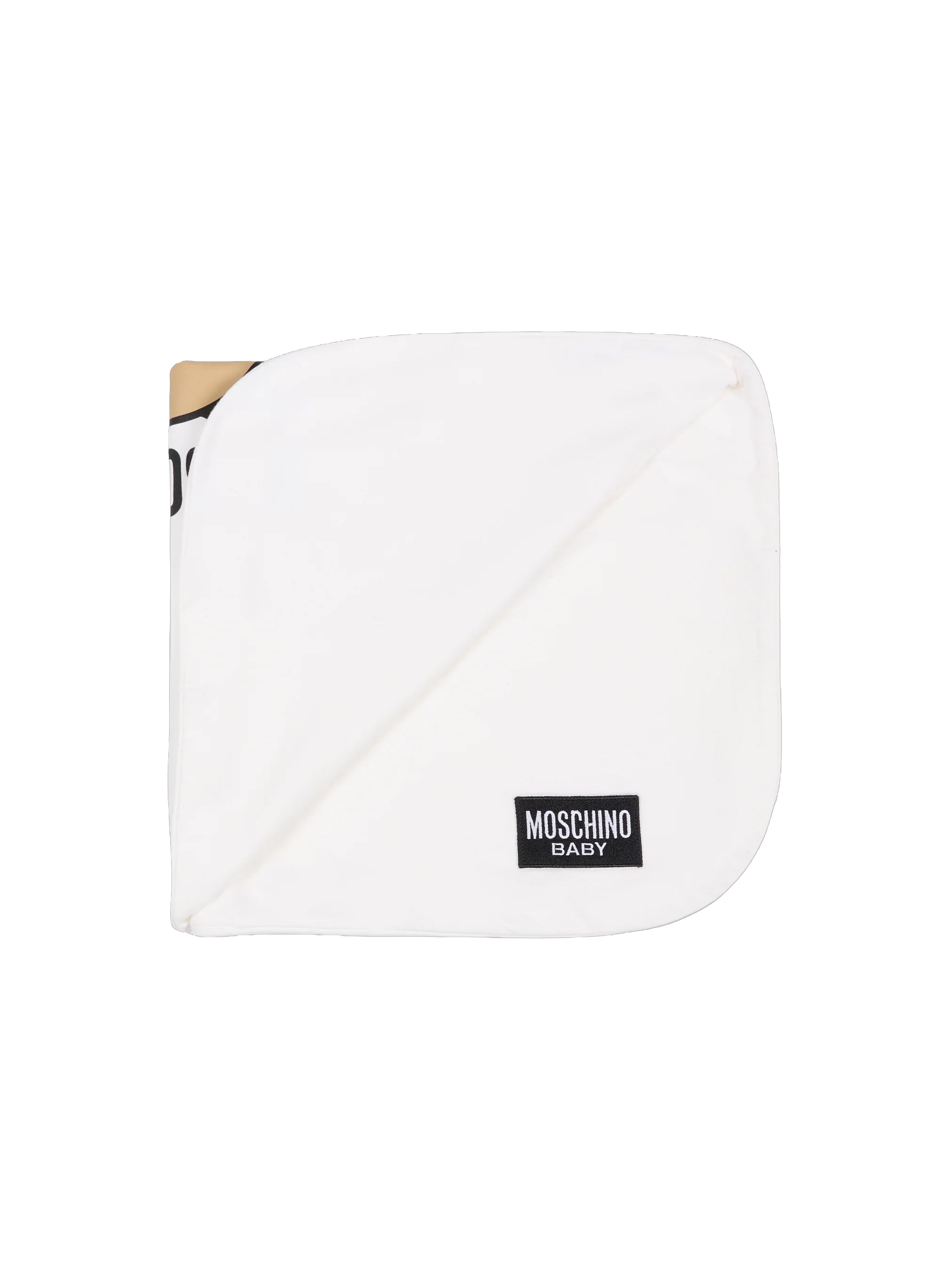 Moschino Kids Coperta con Stampa Teddy Bear per Neonati