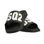 Dsquared2 Kids Sandalo Nero con Logo per Bambini