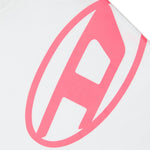 Diesel Kids Abito in Jersey Bianco per Neonate