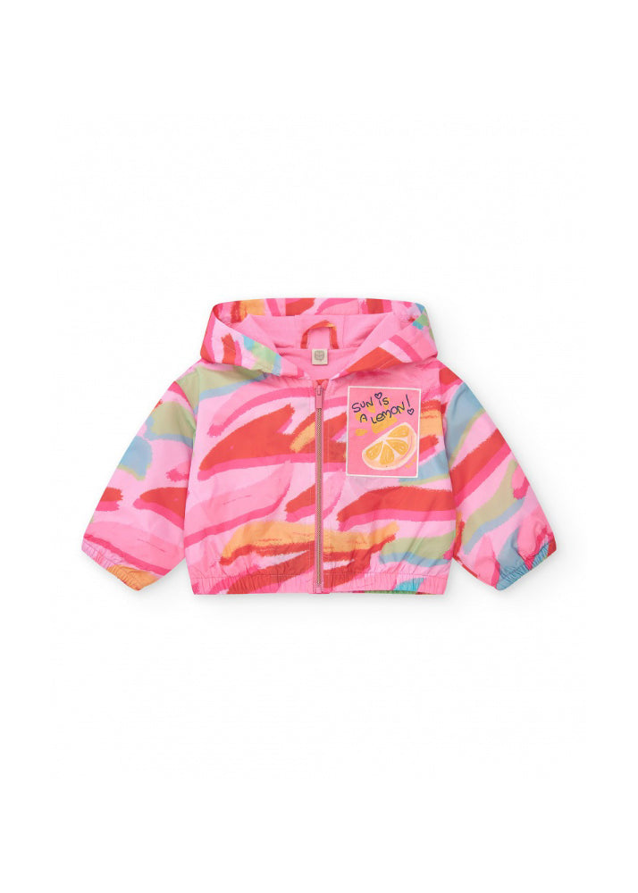Tuc Tuc Giubbino Fucsia Multicolor per Neonate
