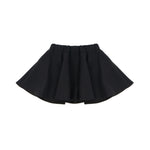 Elisabetta Franchi La Mia Bambina Gonna Nera con Bottoni Oro per Neonate