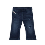 Diesel Kids Pantaloni JoggJeans® Denim Scuro per Neonati
