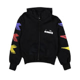 Diadora Kids Black Logo Sweatshirt for Kids