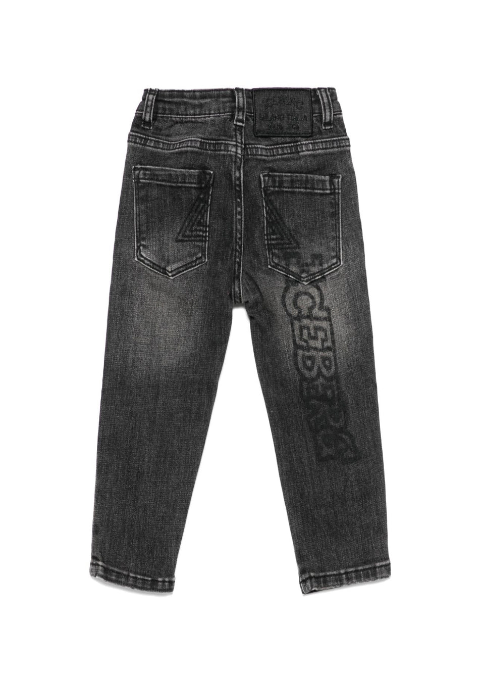Iceberg Kids Jeans Denim Slim Fit con Logo per Bambini (retro)