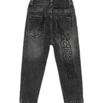 Iceberg Kids Jeans Denim Slim Fit con Logo per Bambini (retro)