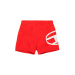 Diesel Kids Costume Boxer Rosso con Oval D per Neonati