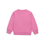 Dsquared2 Kids Felpa Fucsia con Logo Boxed per Neonate (retro)