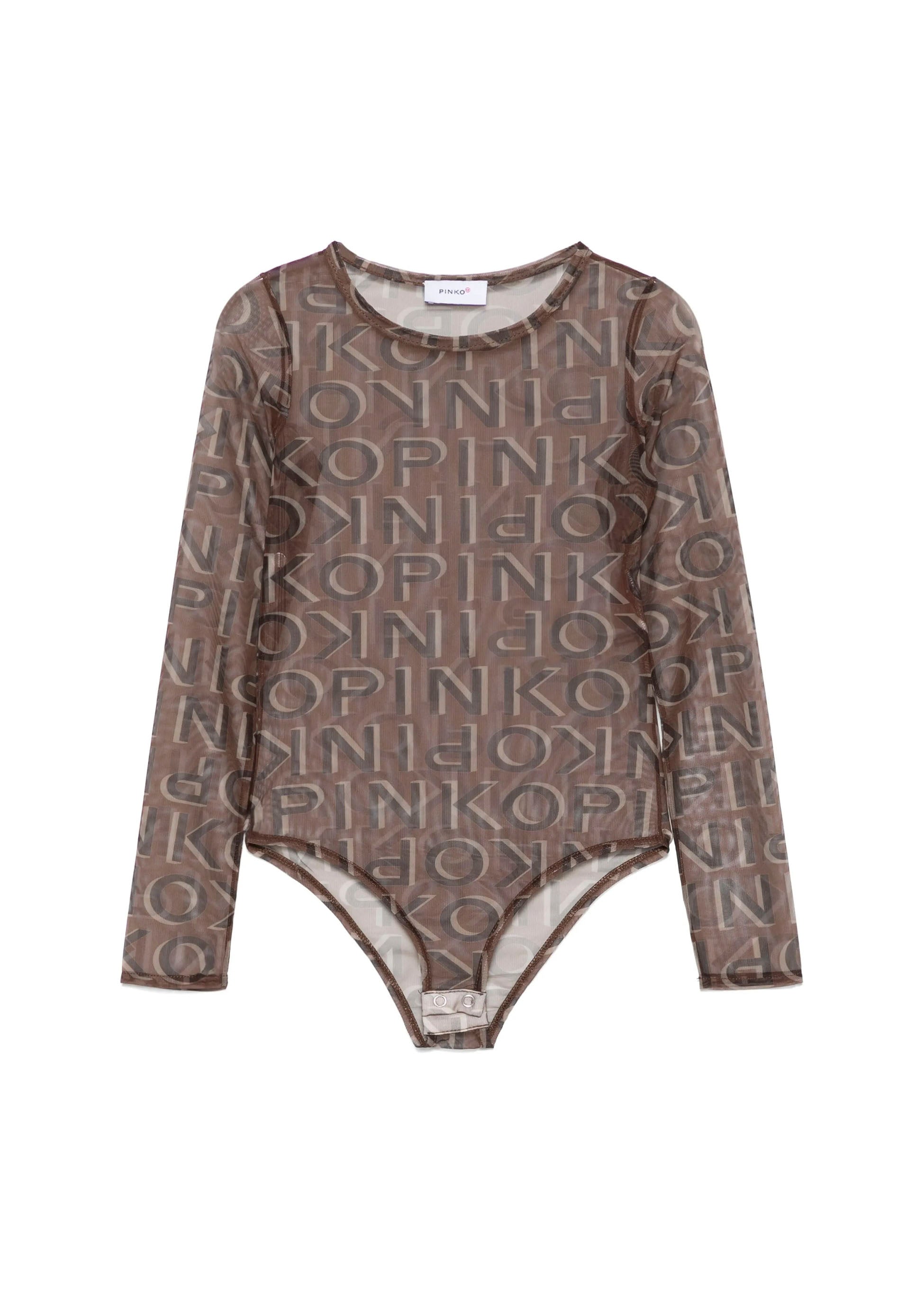 Pinko Kids Body Terra con Logo per Bambine