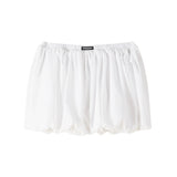 Patrizia Pepe Kids Gonna Bianco Arricciata per Bambine