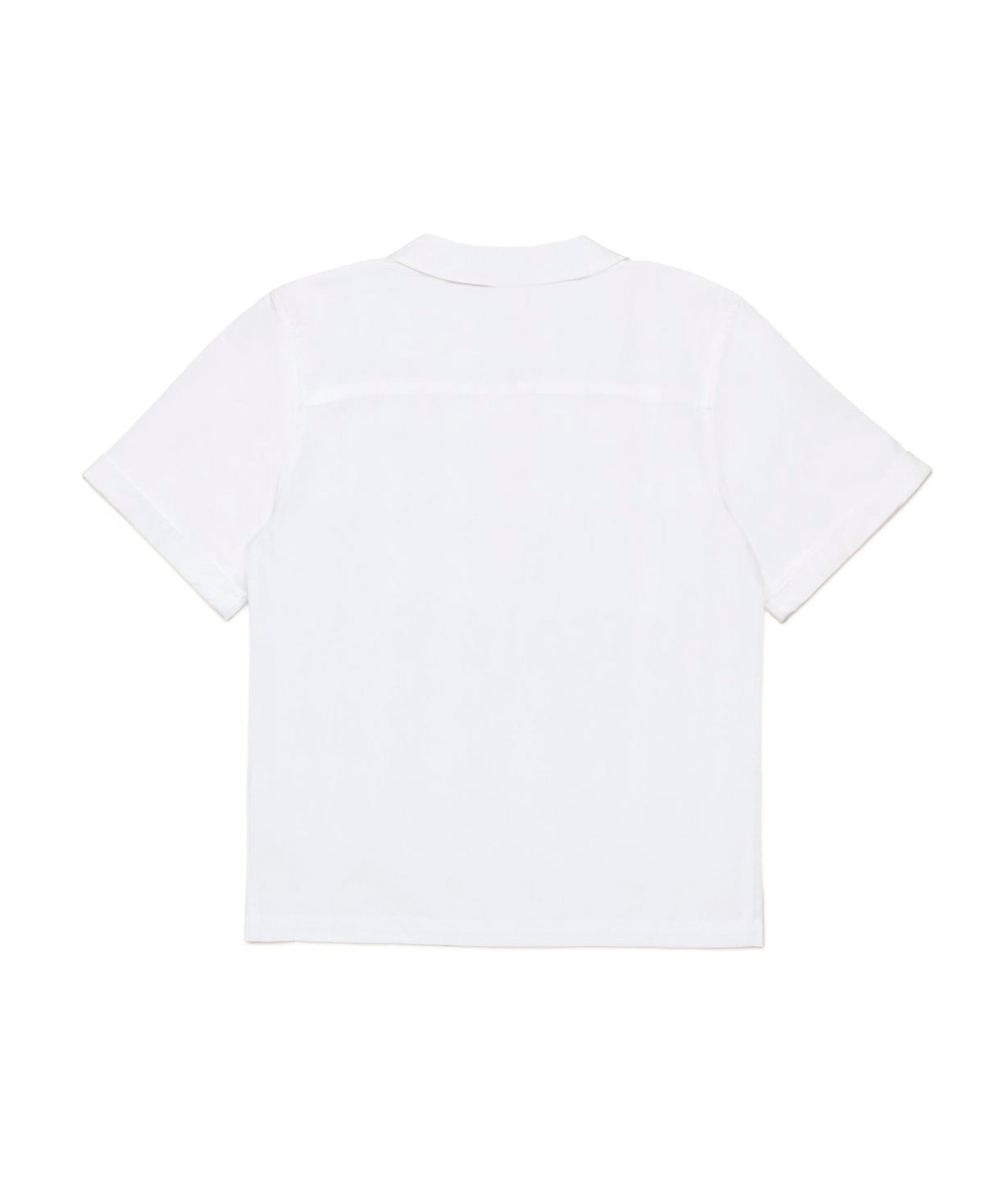 Diesel Kids Camicia Bianca Bowling con Oval D per Bambini