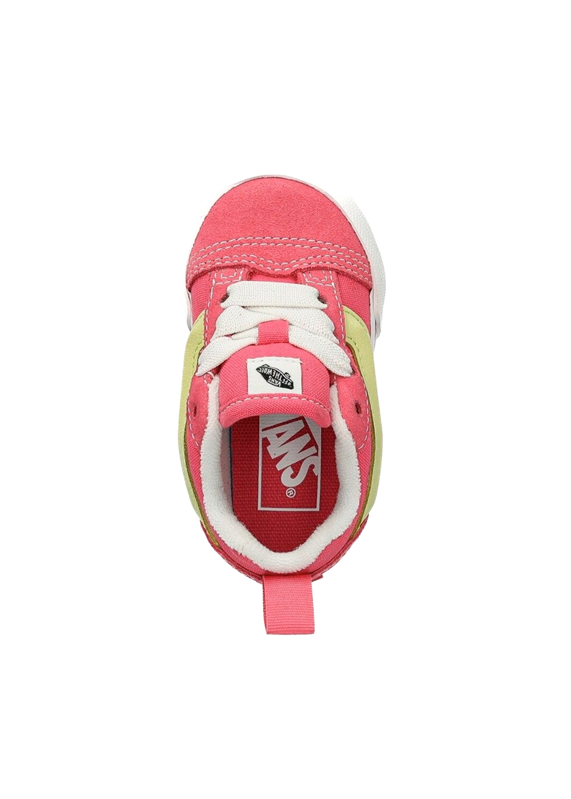 Vans Kids Knu Skool Rosa/Lime per Bambine