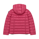 Blauer Kids Piumino Con Cappuccio Rosa Per Bambine
