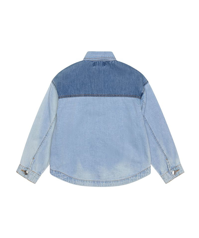 Iceberg Kids Giubbino in Denim con Logo per Bambine