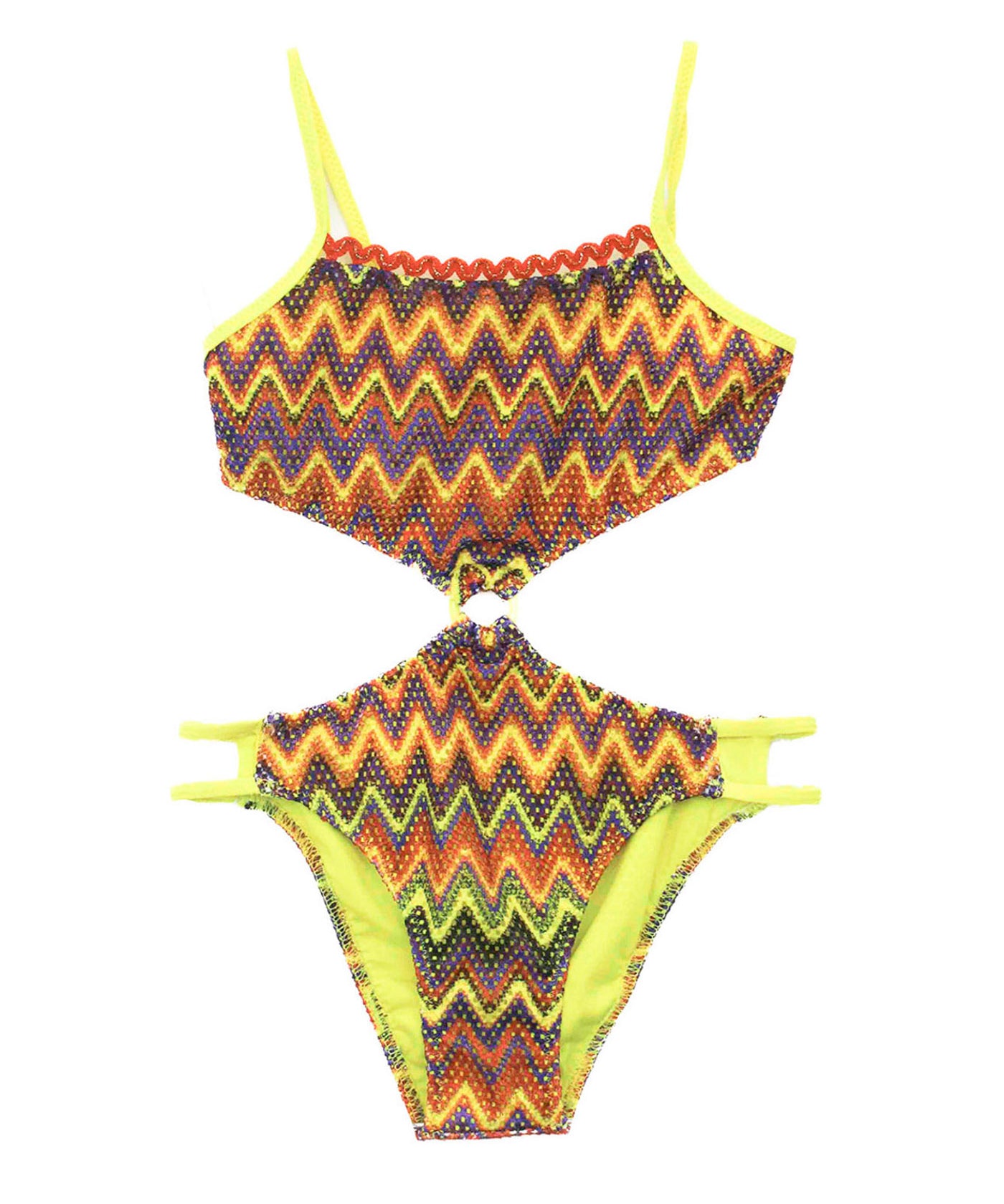 4GIVENESS Costume Monokini Fantasia Multicolor per Bambine
