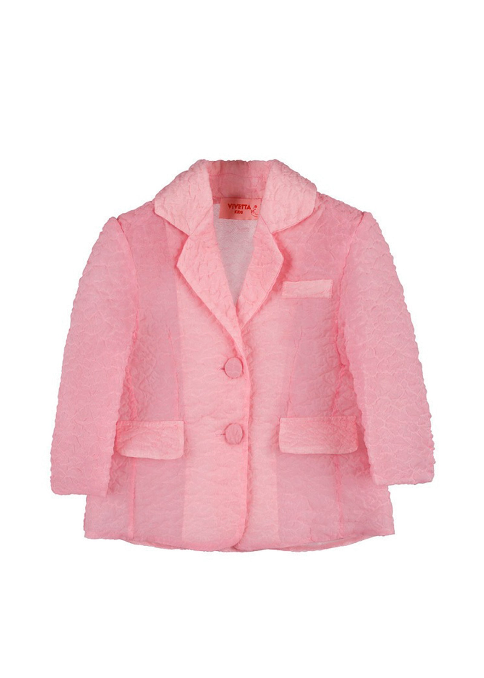 Vivetta Kids Giacca Blazer Rosa per Bambine