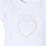 Pinko Kids T-Shirt Bianca con Logo 