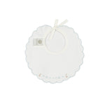 Marlù Bavetta con Ricamo Azzurro Cielo e Fiocchi per Neonati