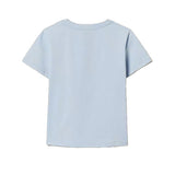 Twinset Kids T-Shirt Cielo con Logo per Bambine
