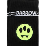 Barrow Kids Calzini Neri con Stampa Smile Florence Kids  (dettaglio)