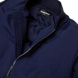 Dsquared2 Kids Giubbino Blu con Logo sul Retro per Bambini