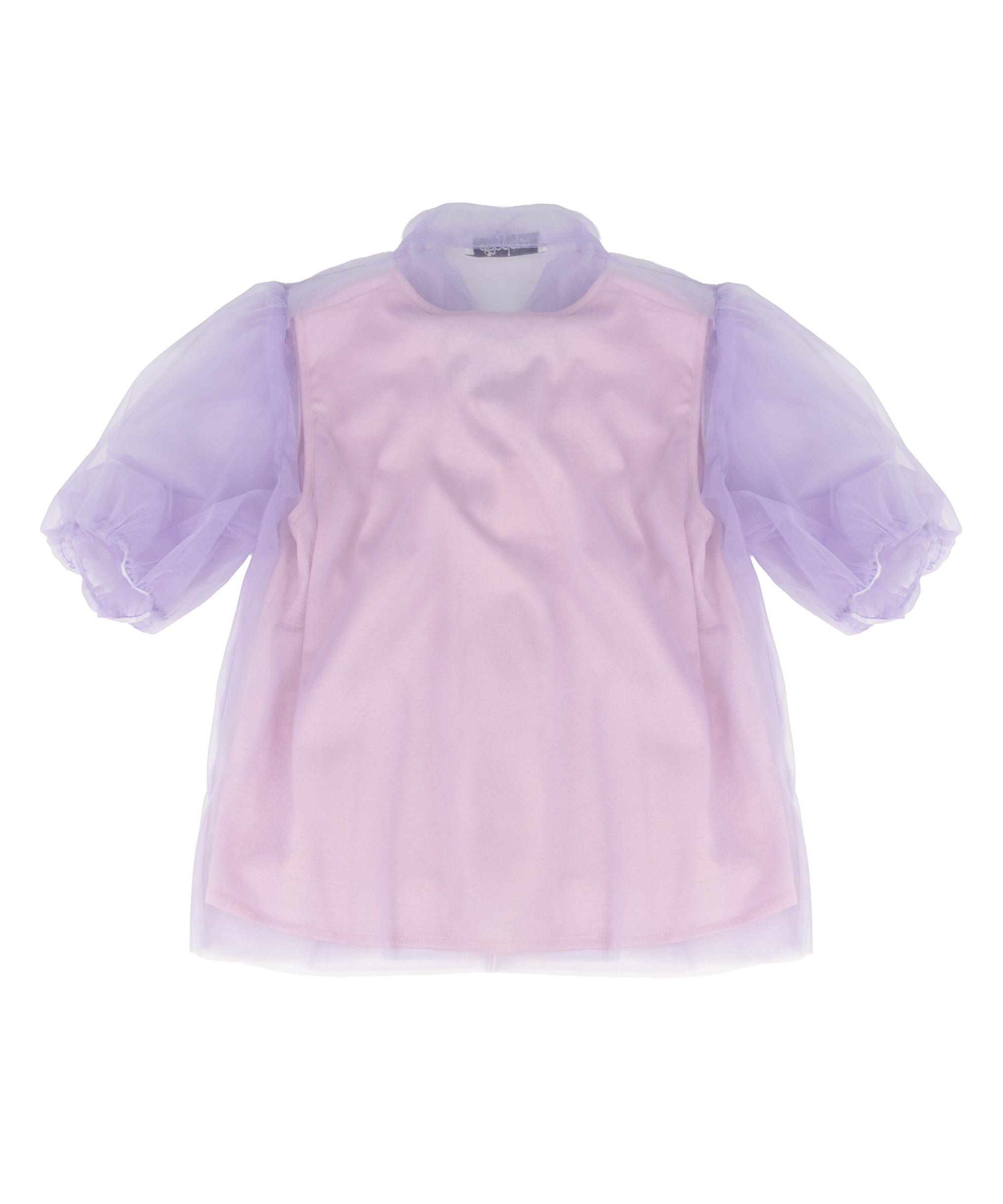 A'lapage Kids Blusa Lilla con Dettaglio Fiori per Bambine
