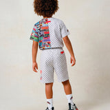 Sprayground Kids Calzino Bianco con Logo Unisex