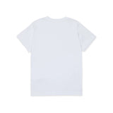 Diesel Kids T-shirt Bianca con Dettaglio Logo Metallico Unisex per Bambini