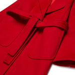 Max & Co Kids Cappotto Runaway Rosso per Bambine (dettaglio)
