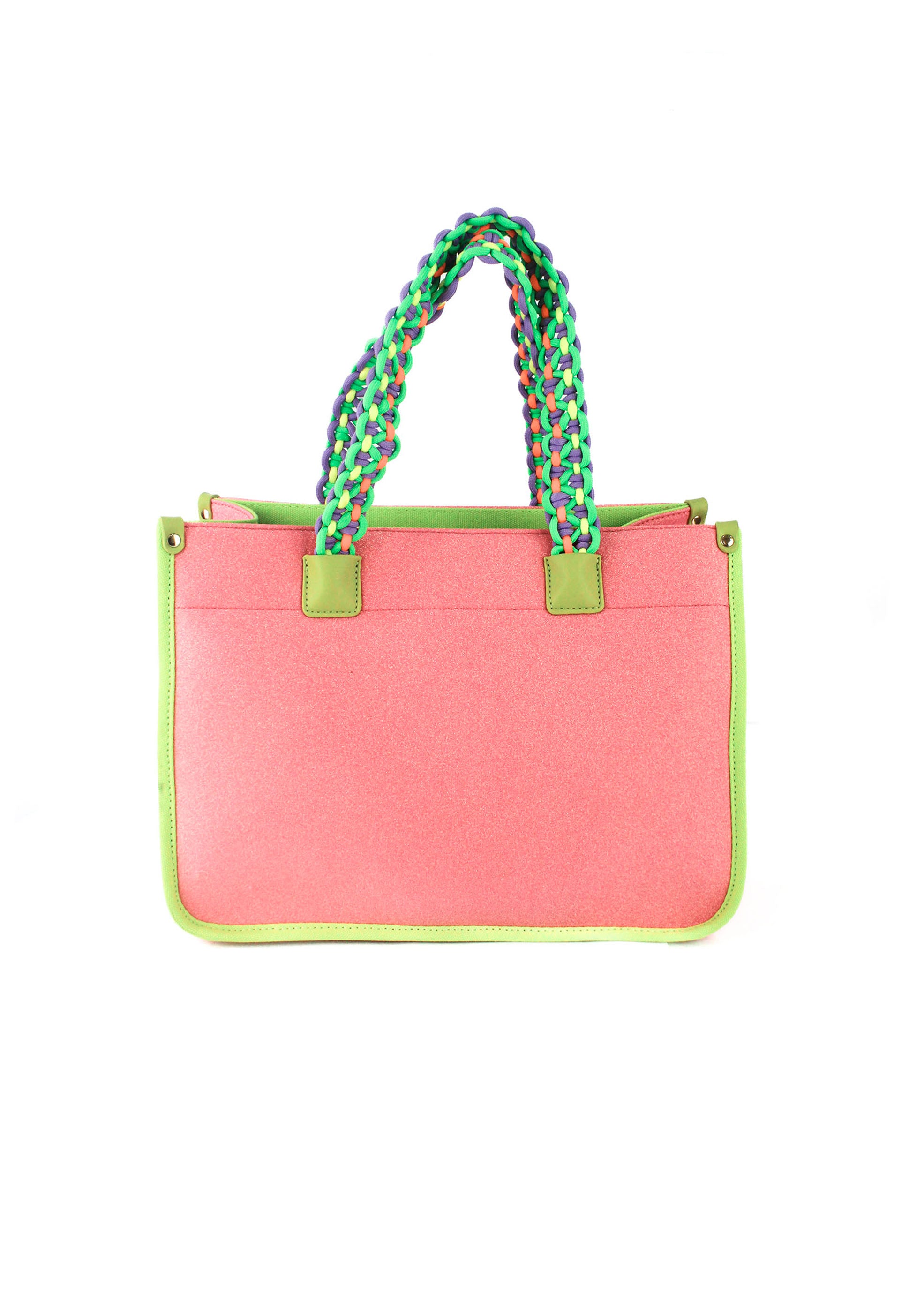 4Giveness Borsa Mare Fucsia/Verde Sparkling per Bambine