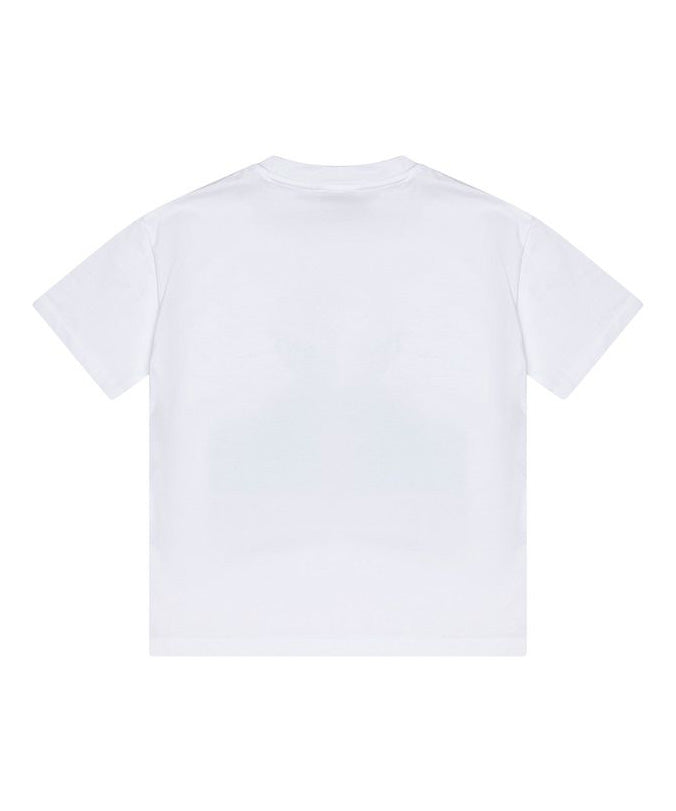 Iceberg Kids T-Shirt Bianco con Stampa per Bambine