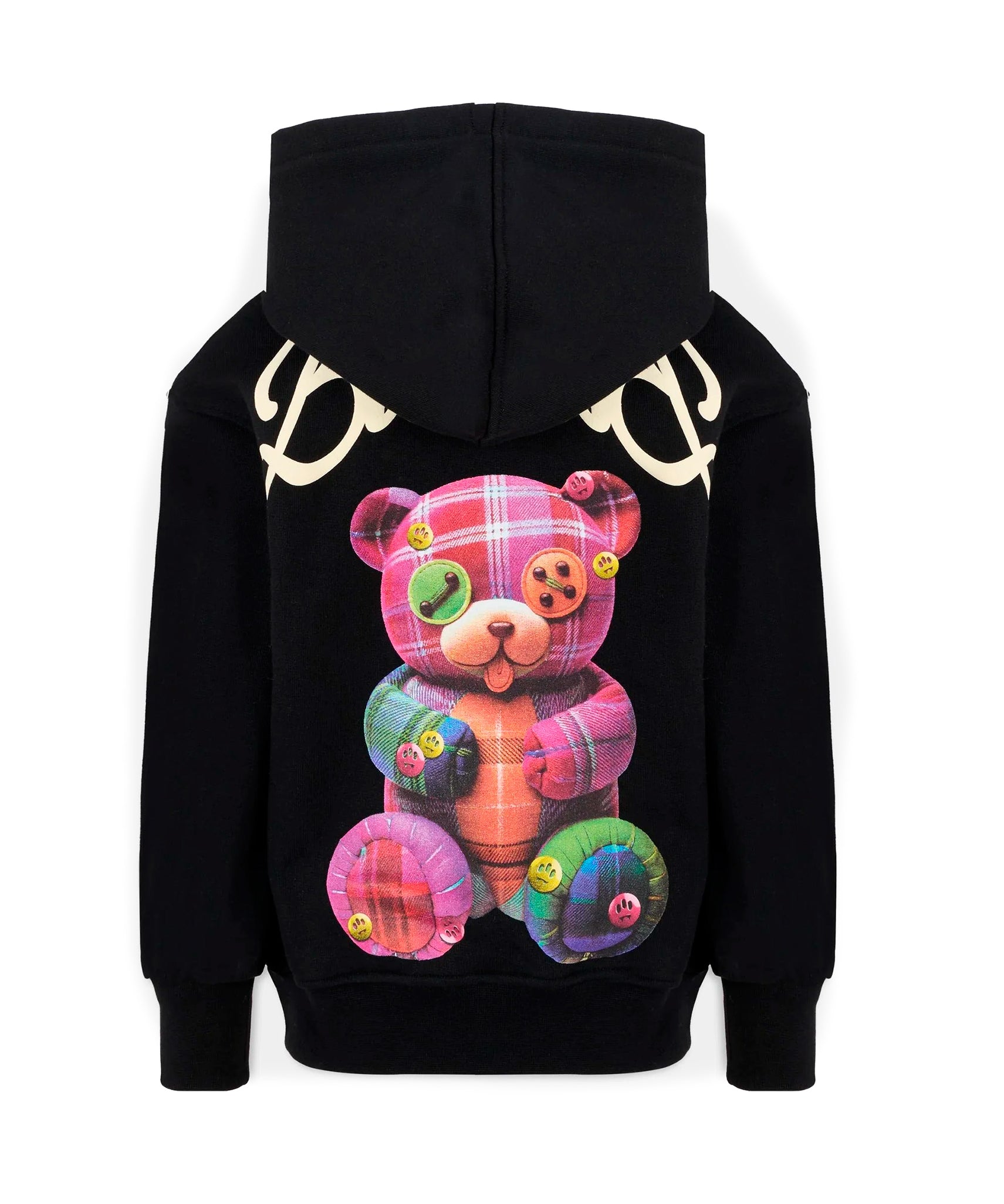 Barrow Kids Felpa con Cappuccio e Stampa Retro per Bambine