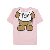 Moschino Kids T-shirt Rosa con Stampa per Bambine