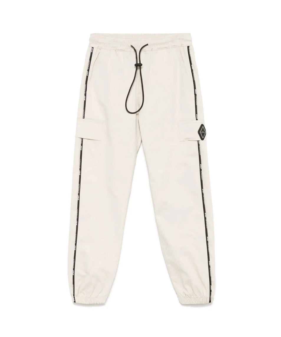 Yes London Pantaloni Beige con Bande per Bambini
