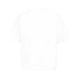 MSGM Kids T-shirt Bianca con Applicazione Fiori per Bambine retro